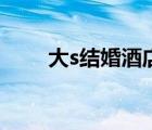 大s结婚酒店叫什么（大s结婚酒店）
