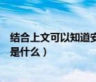 结合上文可以知道安然无恙的意思是什么（安然无恙的意思是什么）