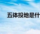 五体投地是什么意思（五体投地的意思）