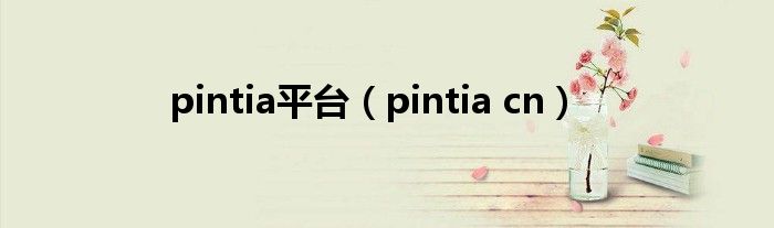 pintia平台（pintia cn）