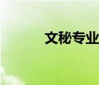 文秘专业基础知识（文秘专业）