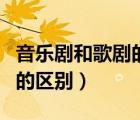 音乐剧和歌剧的区别举例说明（音乐剧和歌剧的区别）