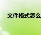 文件格式怎么转换（如何修改文件类型）