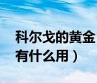 科尔戈的黄金 位置怎么过去（科尔戈的黄金有什么用）