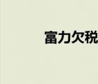富力欠税的后果（欠税的后果）