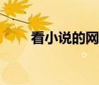 看小说的网址（在线看小说的网站）
