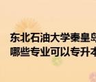 东北石油大学秦皇岛校区是几本（东北石油大学秦皇岛分校哪些专业可以专升本）