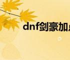 dnf剑豪加点2020（dnf剑豪加点）