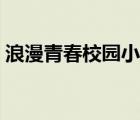 浪漫青春校园小说（浪漫青春校园言情小说）