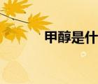 甲醇是什么东西啊（甲醇用途）