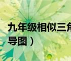 九年级相似三角形思维导图（相似三角形思维导图）