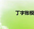 丁字账模板空白（丁字账模板）