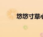 悠悠寸草心主题曲（悠悠寸草心）
