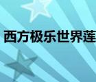 西方极乐世界莲花图（西方极乐世界全景图）