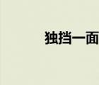 独挡一面的近义词（独挡一面）