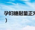 孕妇糖耐量正常值是多少（什么是糖耐量异常）