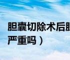 胆囊切除术后胆总管扩张严重吗（胆总管扩张严重吗）