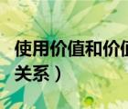 使用价值和价值的关系是（使用价值和价值的关系）