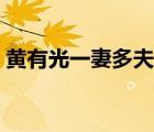 黄有光一妻多夫原话（一妻多夫的真实体会）