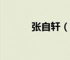 张自轩（说一说张自轩的简介）