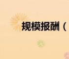 规模报酬（说一说规模报酬的简介）