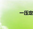 一压定情小说（一压定情）