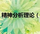 精神分析理论（说一说精神分析理论的简介）