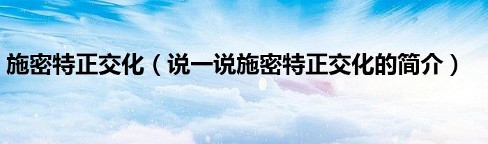 施密特正交化（说一说施密特正交化的简介）