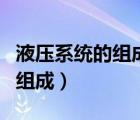 液压系统的组成划分为哪几部分（液压系统的组成）
