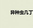 异种虫几丁质有什么作用（异种虫）