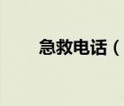 急救电话（说一说急救电话的简介）