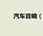 汽车音响（说一说汽车音响的简介）