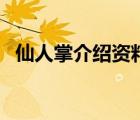 仙人掌介绍资料怎么写（仙人掌介绍资料）