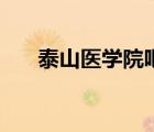 泰山医学院吧留学生（泰山医学院吧）