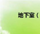 地下室（说一说地下室的简介）