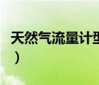 天然气流量计型号有哪些（流量计型号有哪些）