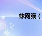 蛛网膜（说一说蛛网膜的简介）