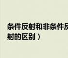 条件反射和非条件反射的区别是什么（条件反射和非条件反射的区别）