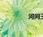 河间王司马颙（河间王）