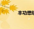 丰功懋绩（懋绩可风的意思）