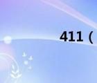 411（说一说411的简介）