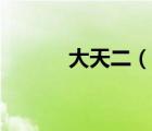 大天二（说一说大天二的简介）