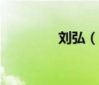 刘弘（说一说刘弘的简介）