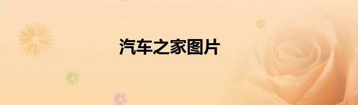 汽车之家图片
