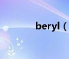 beryl（说一说beryl的简介）