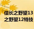 信长之野望13 天道威力加强版 中文版（信长之野望12特技）