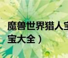 魔兽世界猎人宝宝大全有图（魔兽世界猎人宝宝大全）