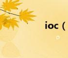 ioc（说一说ioc的简介）