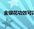 金银花功效可以治疗新冠吗（金银花功效）