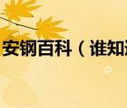 安钢百科（谁知道安钢贴吧 安钢论坛的网址）